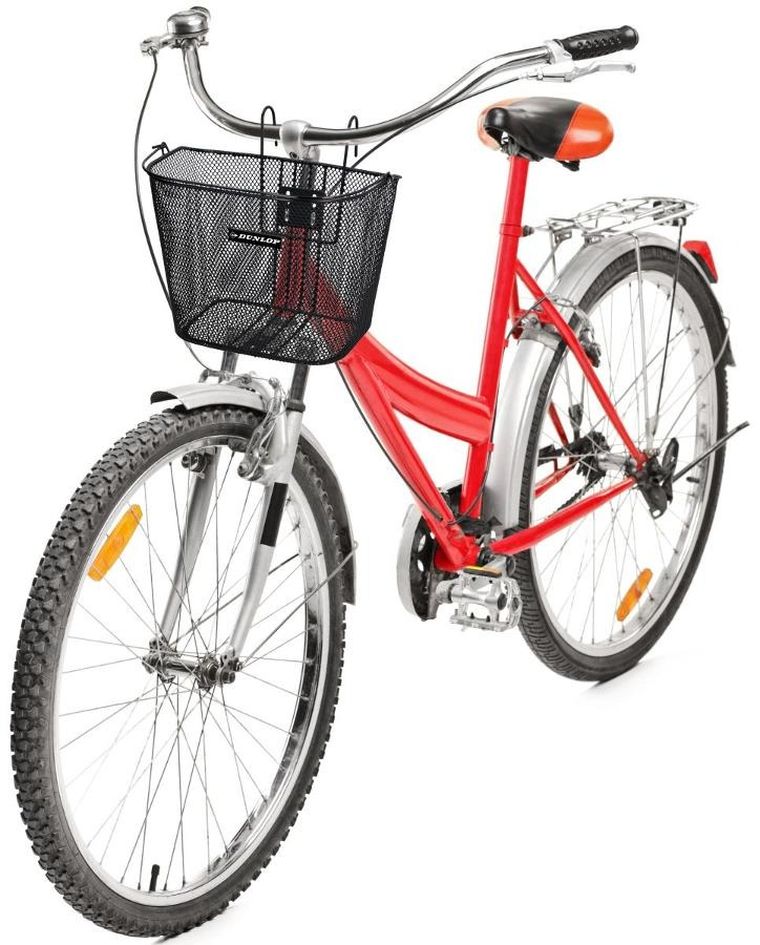 Dunlop, koszyk rowerowy, na przód, na haki