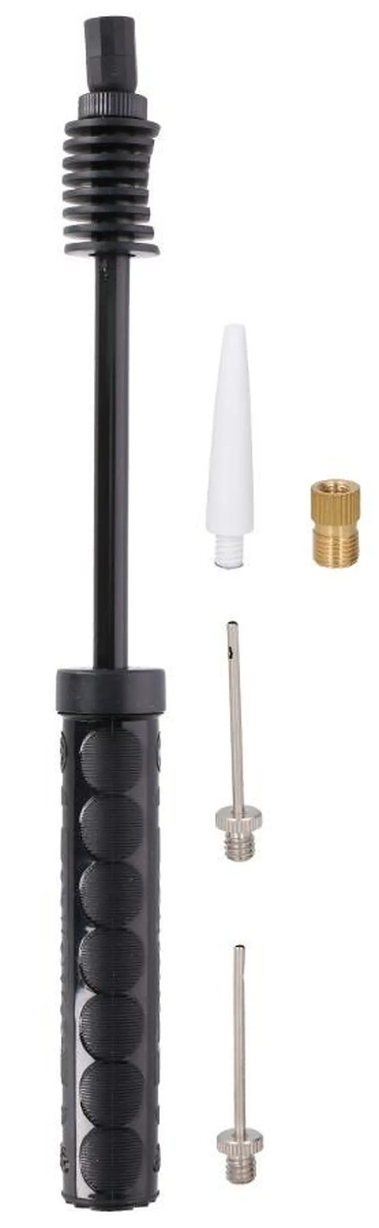 Dunlop, pompka do piłek z igłą i akcesoriami, dwukierunkowa, 23,5 cm