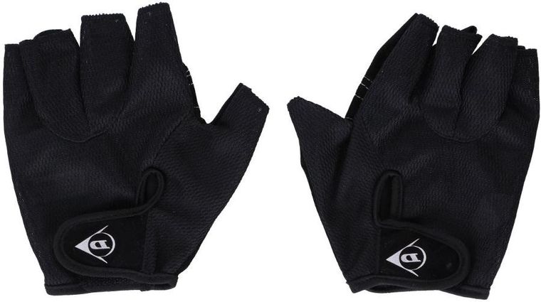 Dunlop, rękawiczki rowerowe, senior L, czarny