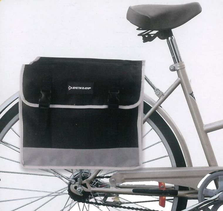 Dunlop, sakwa rowerowa podwójna, na bagażnik, 26l