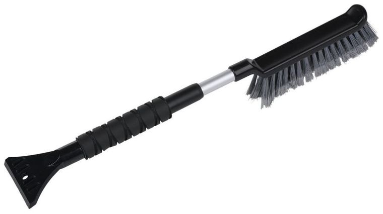 Dunlop, skrobaczka do szy, ze szczotką teleskopową, szara