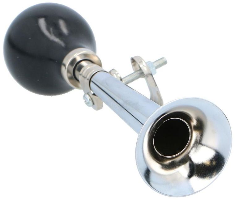 Dunlop, trąbka, klakson rowerowy, metalowy, 21 cm
