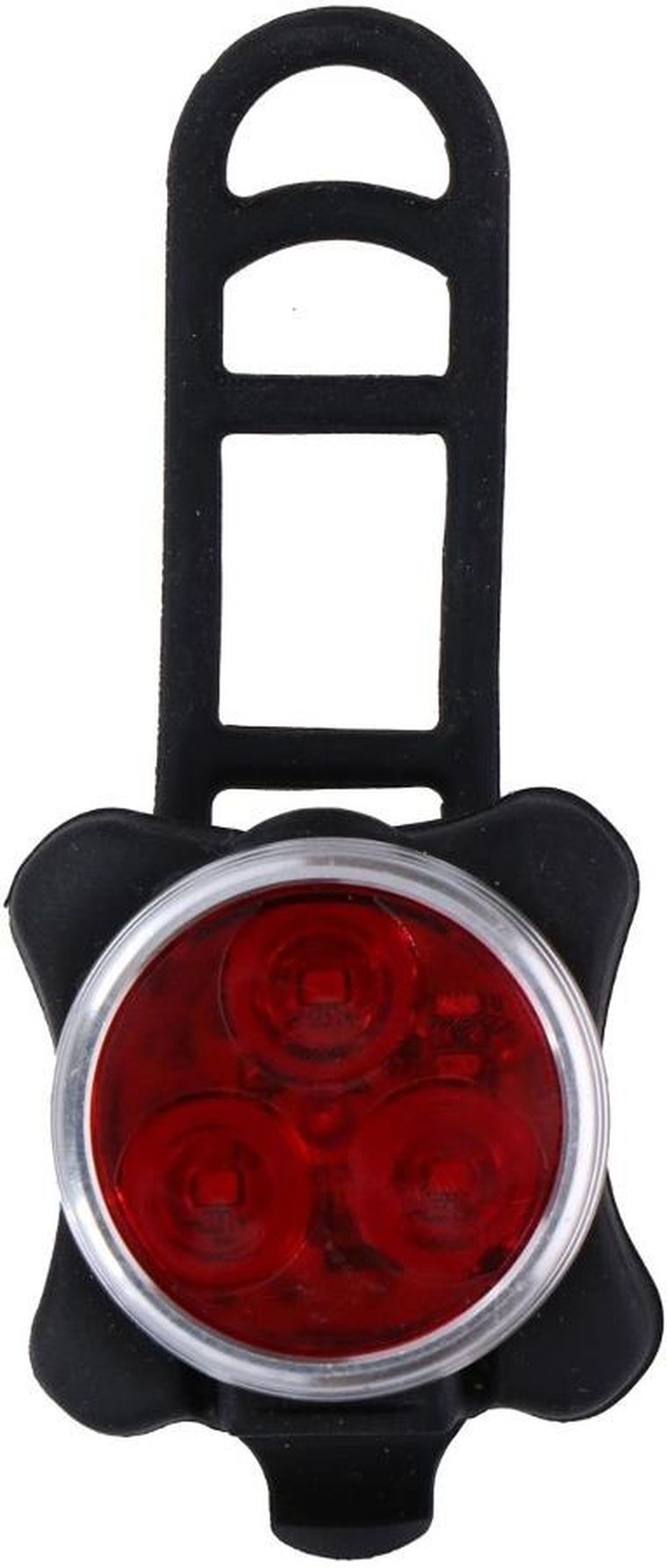 Dunlop, tylne światło rowerowe, 3 LED, USB