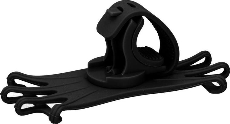 Dunlop, uchwyt na telefon, silikonowy, obracany, czarny