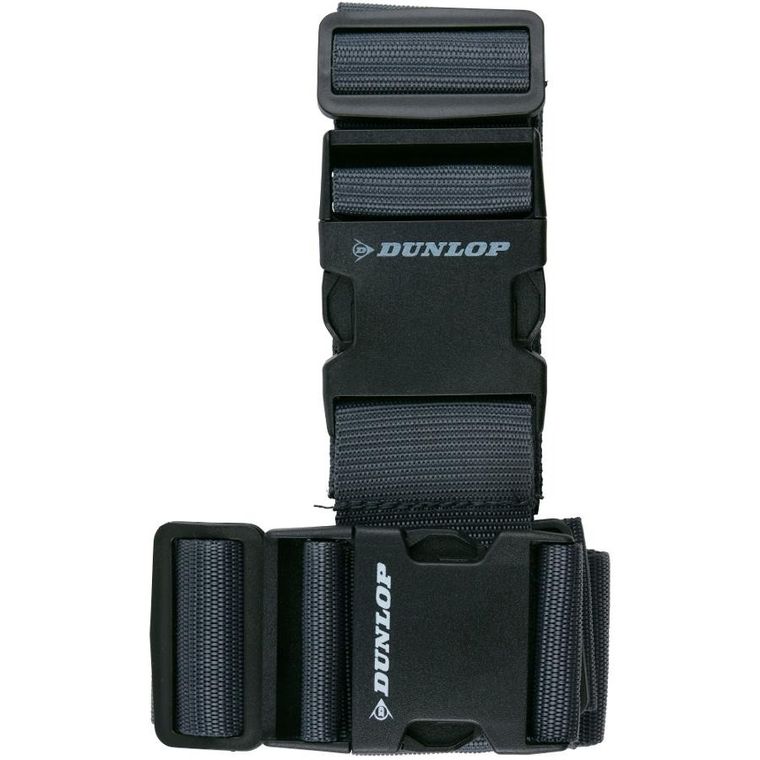 Dunlop, uniwersalny pas zabezpieczający do bagażu, szary, 230-5 cm, 2 szt.