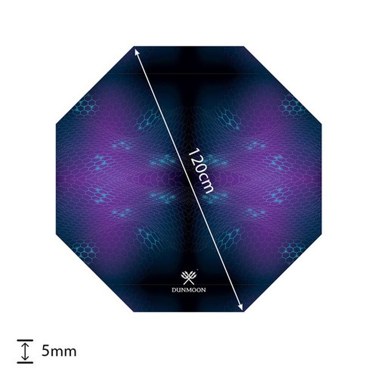 Dunmoon, mata gamingowa pod fotel, 8-kątna