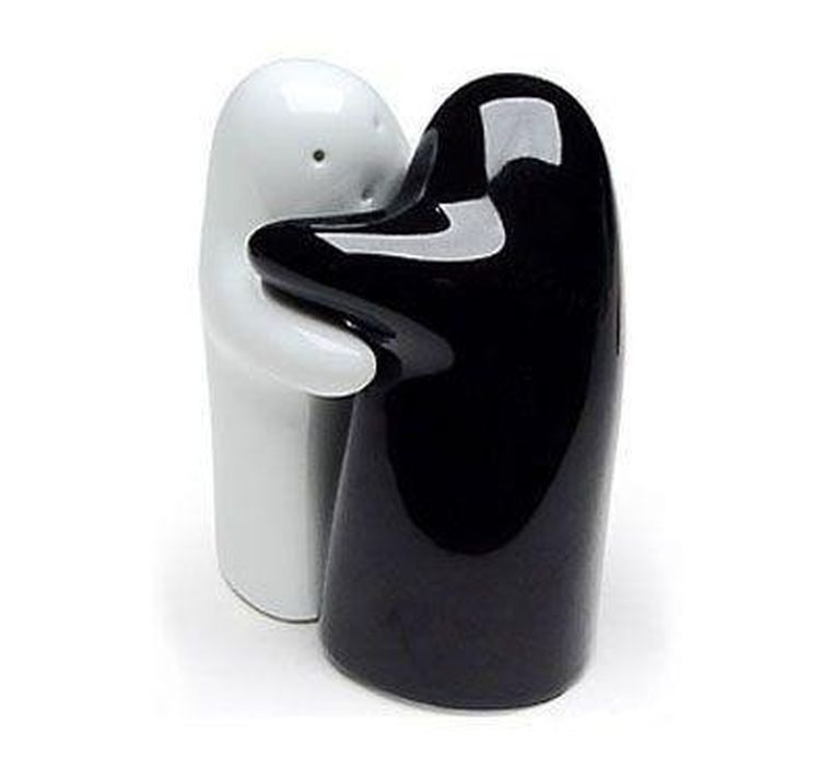 Duszki, zakochane solniczki, przyprawnik, solniczka i pieprzniczka