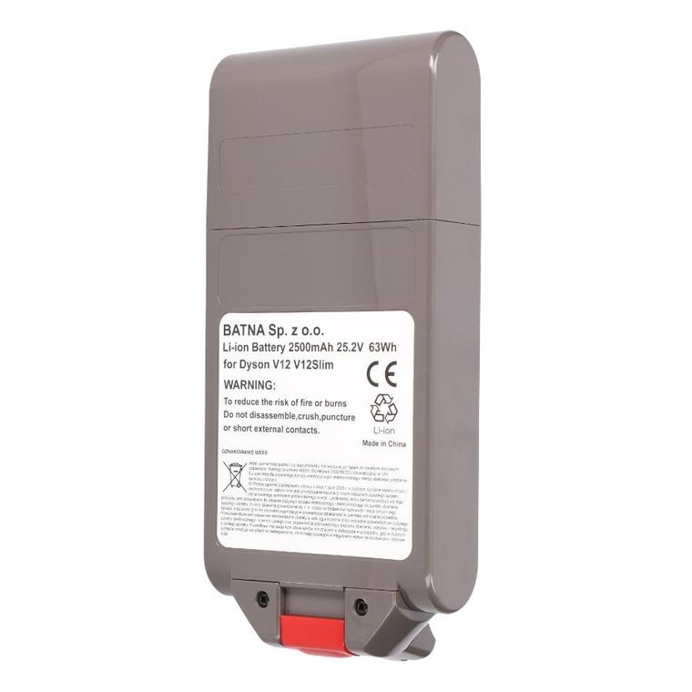 Dyson, bateria, akumulator do odkurzacza, V12, 25.2V 2500mAh