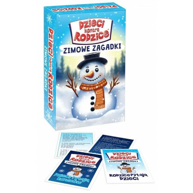 Dzieci kontra Rodzice, Zimowe Zagadki, gra edukacyjna