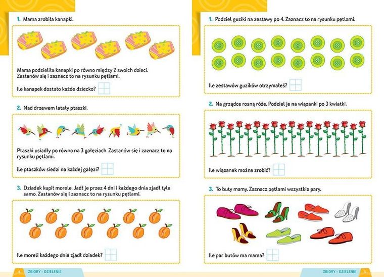 Dzielenie. Klasy 2-3