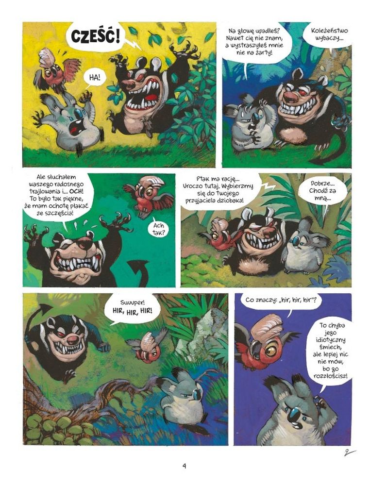 Dziobak Toto i drapieżniki. Tom 3