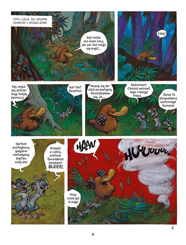 Dziobak Toto i kryształowe siostry. Tom 5