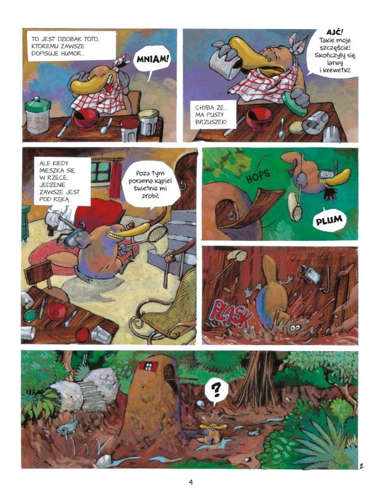 Dziobak Toto i magiczne drzewo. Tom 1