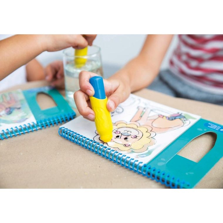 Dżungla. Kolorowanka wodna