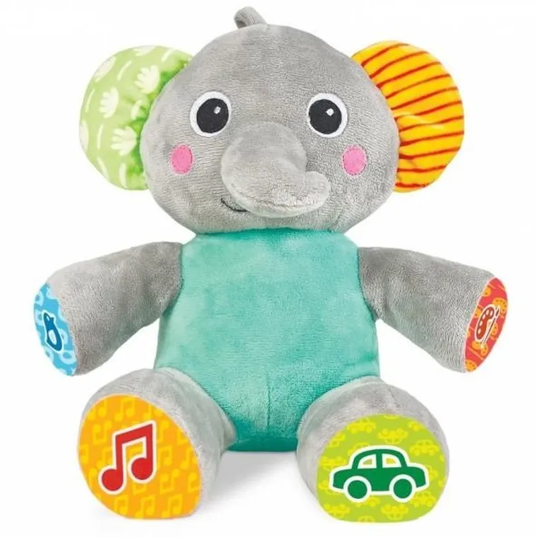 E-Edu, Edukacyjne zwierzątko, maskotka interaktywna, słonik