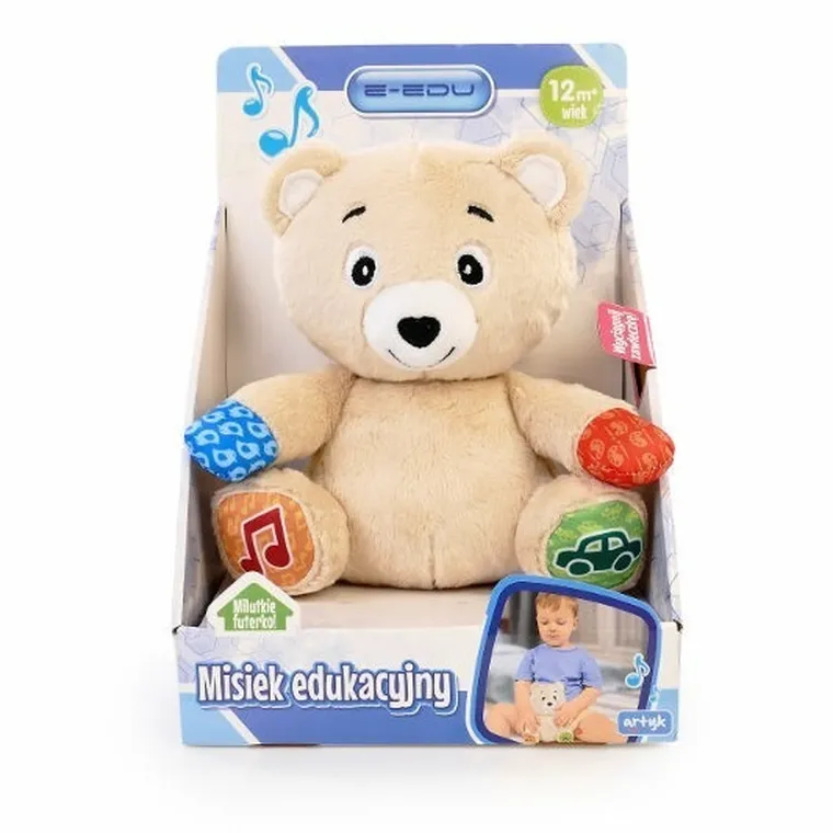 E-Edu, miś, maskotka interaktywna