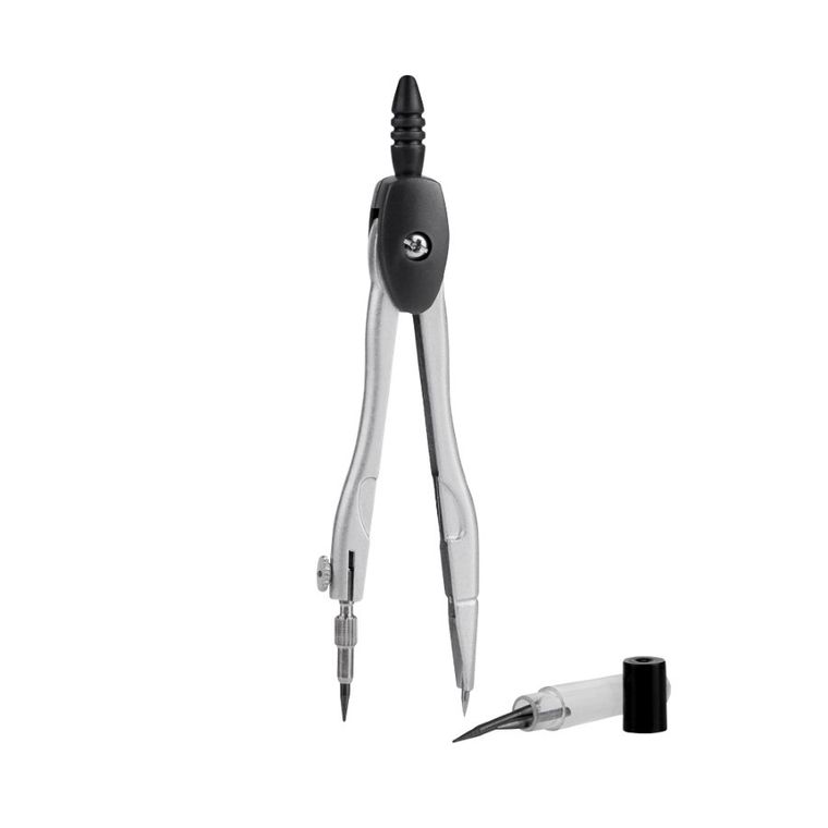 Easy, cyrkiel metalowy z grafitem