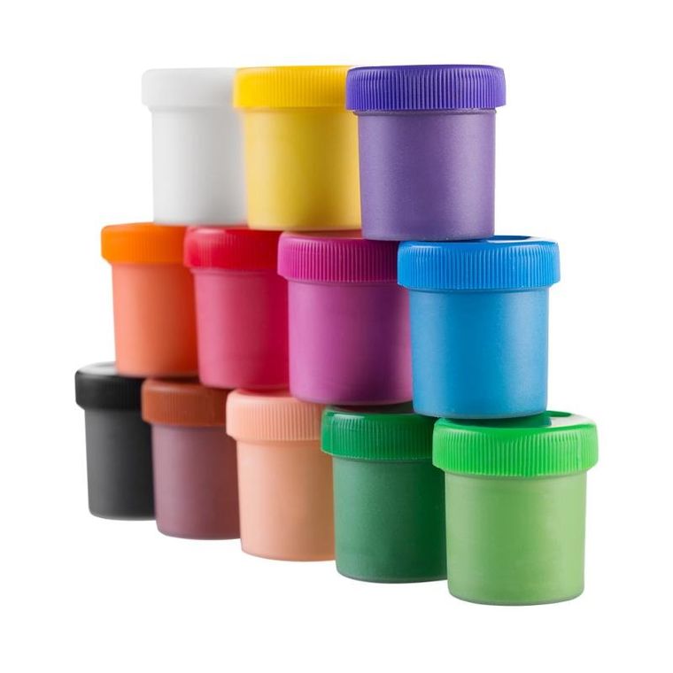 Easy, Kids, farby plakatowe, 12 kolorów