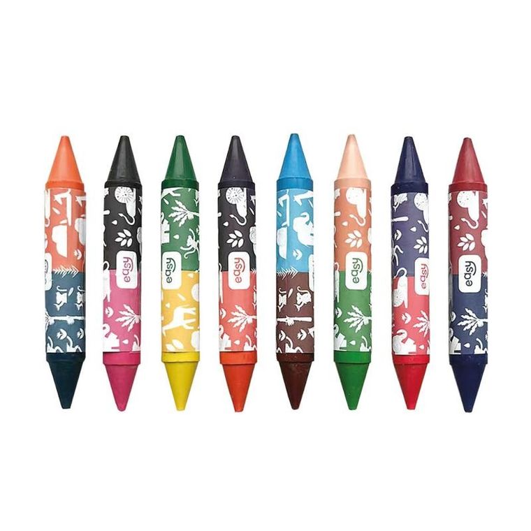 Easy, kredki świecowe, 16 kolorów