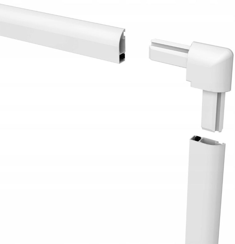 Easy Life Mako, moskitiera na okno, biała, 120-140 cm