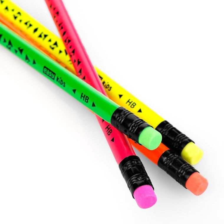 Easy, ołówek HB z gumką