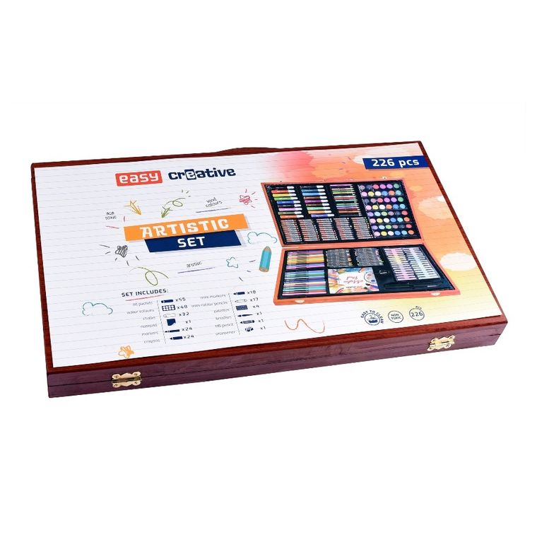 Easy, zestaw artystyczny, 226 elementów