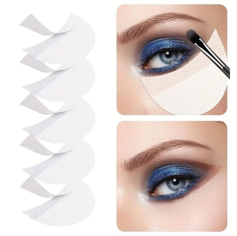 Ecarla, jednorazowe płatki pod oczy do makijażu, 10 szt.