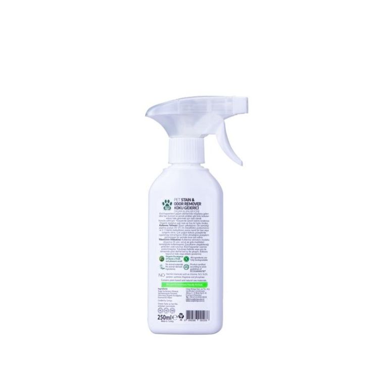Ecogenic, Pets Green, spray do usuwania zapachów i plam po zwierzętach, 250 ml