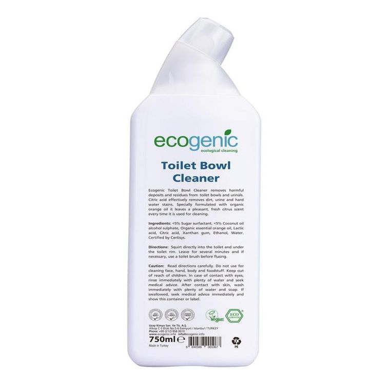 Ecogenic, płyn do czyszczenia toalet, 750 ml