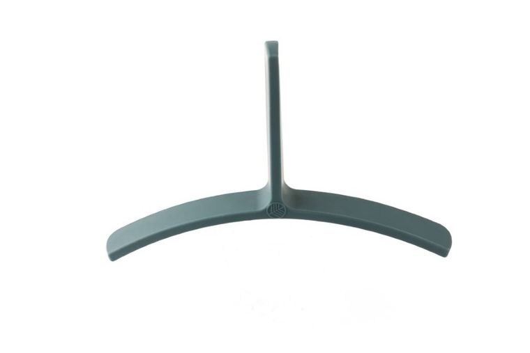 Ecorascals, silikonowy talerzyk, 2w1, teal