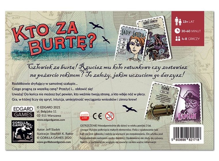 Edgard, Kto za burtę? Gra towarzyska