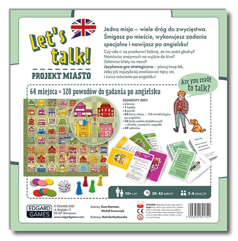 Edgard, Let's talk! Projekt miasto, gra edukacyjna