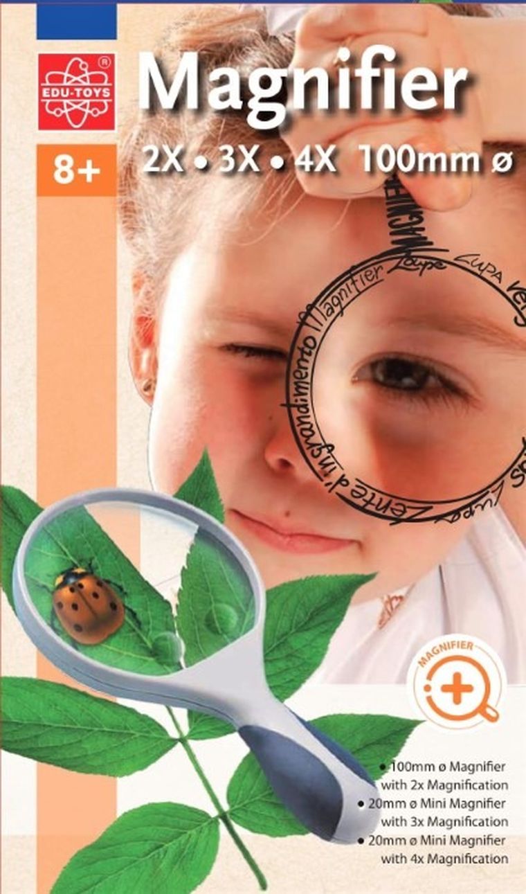 Edu Toys, lupa, 10 cm