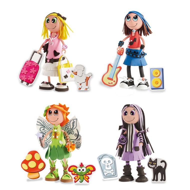 Educa, Fofucha, lalka Pixie, zestaw kreatywny