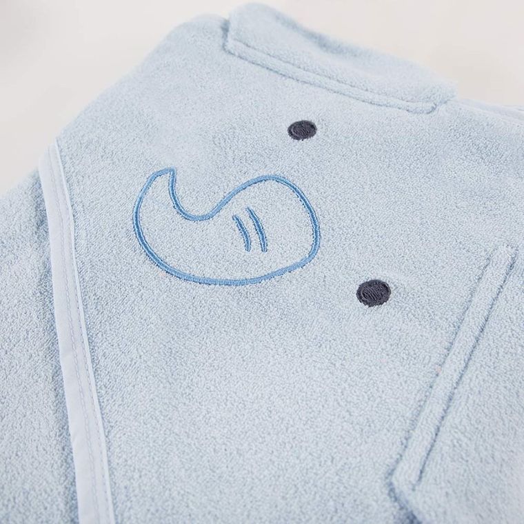 Eevi, Mellow, okrycie kąpielowe, niebieskie, 100-100 cm