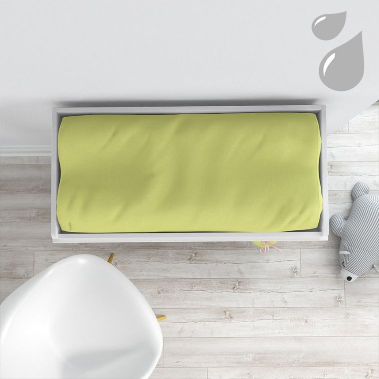 Eevi, pokrowiec na przewijak, bawełniany, zielony