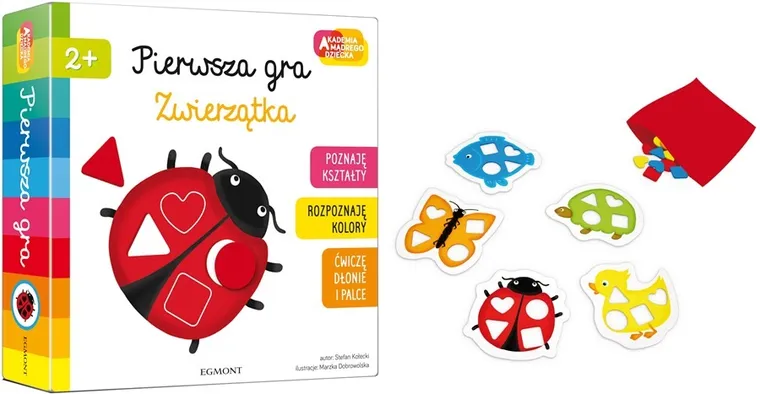 Egmont, Akademia Mądrego Dziecka, Zwierzątka, Pierwsza gra, gra edukacyjna