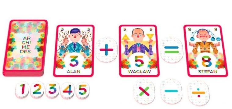 Egmont, Archimedes, gra karciana