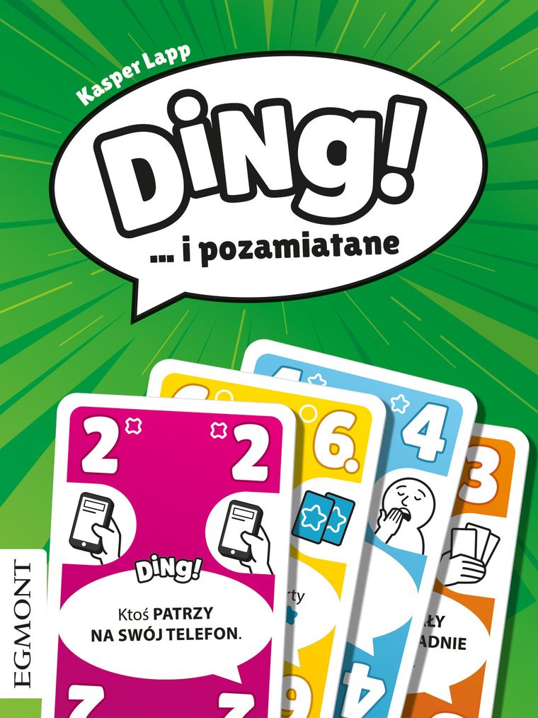 Egmont, DING! … i pozamiatane, gra karciana