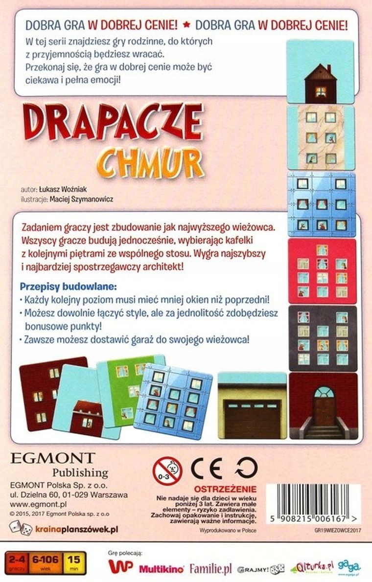 Egmont, Drapacze Chmur, gra familijna