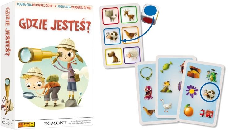 Egmont, Gdzie jesteś? gra familijna