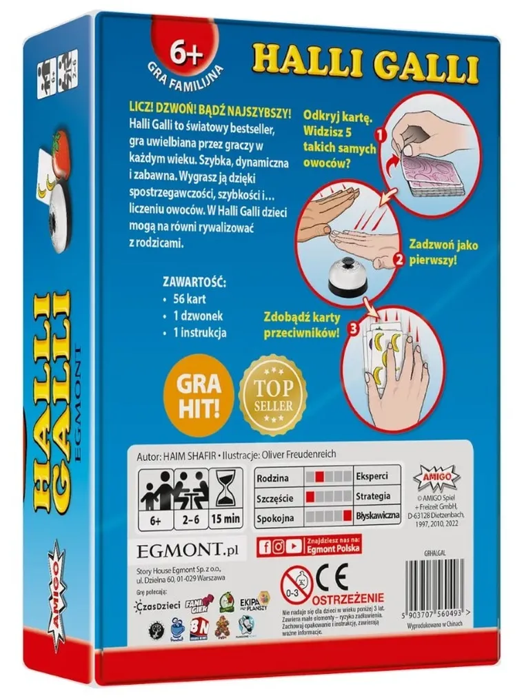 Egmont, Halli Galli, gra familijna