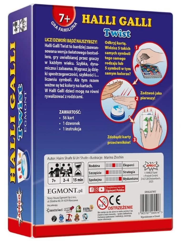 Egmont, Halli Galli Twist, gra towarzyska