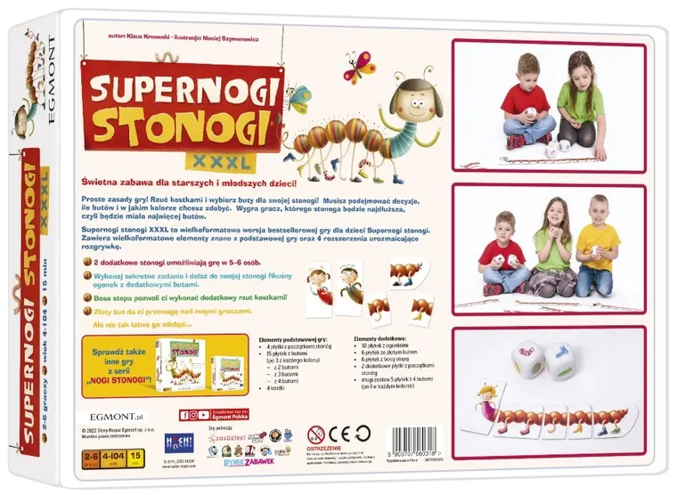 Egmont, Nogi Stonogi XXXL, gra familijna