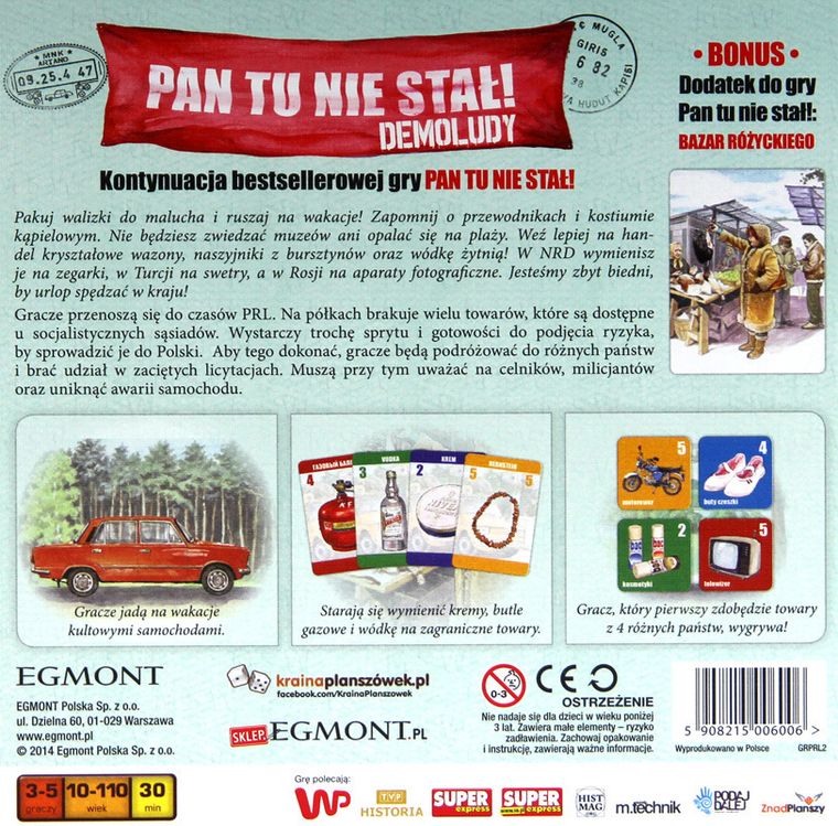 Egmont, Pan tu nie stał! Demoludy, gra familijna