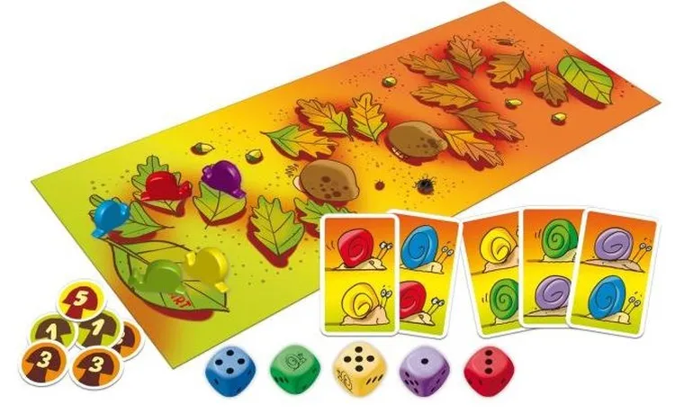 Egmont, Pędzące ślimaki, gra planszowa