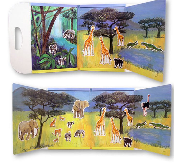 Egmont Toys, Dżungla, układanka, gra magnetyczna