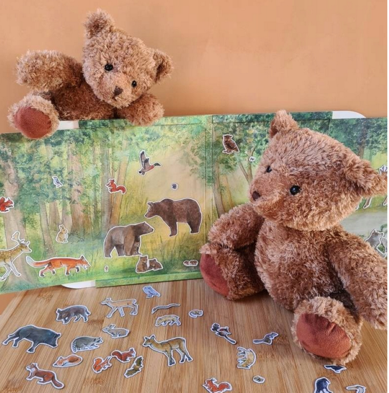 Egmont Toys, Las, układanka magnetyczna