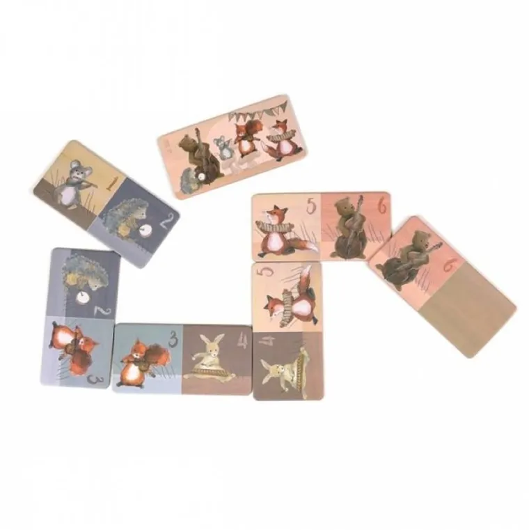 Egmont Toys, Muzykanci z Bremy, domino, gra logiczna