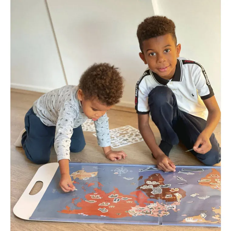 Egmont Toys, Zwierzęta Świata, duża układanka magnetyczna